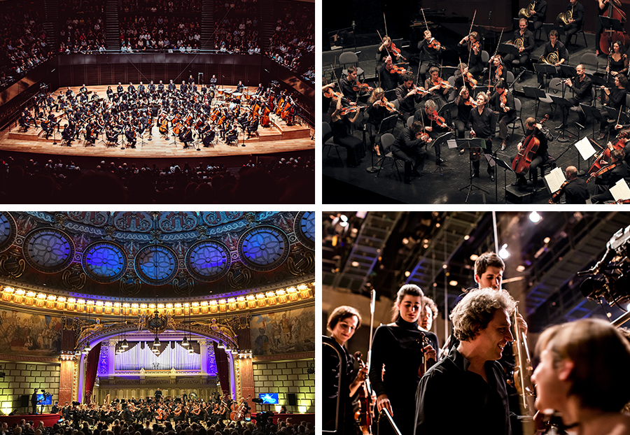 Les Dissonances concert à l'Opéra de Dijon, à la Philharmonie de Paris et au Festival Enescu